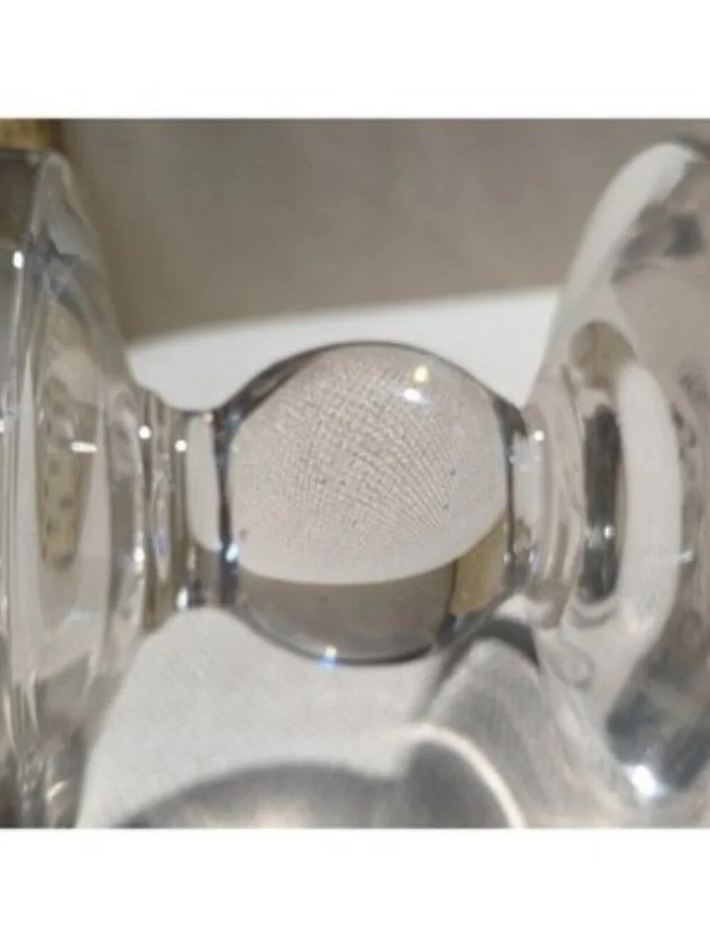 Simon Pearce Hartland Style Handblown Pedestal Compote Bowl 7
